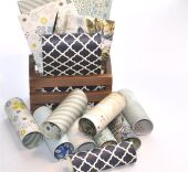 Das klassische Scrapbooking Papier wird auch...