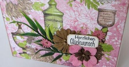 Silvia: Geburtstagsgrüße im Rahmen - 