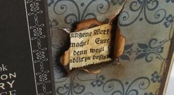 Nicole: Rahmenkarte ganz vintage - 