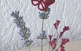 Silvia: Blumenpresse ganz klassisch - 