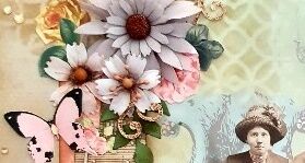 Lisa-Marie:  Florales Layout - 