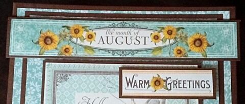 Marie: Ein Jahr mit Graphic45 - August - 