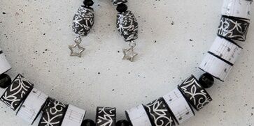 Melanie: Schmuck aus Papier - Papierschmuck von Melanie