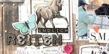 Iris: Ein Herzenswunsch.... - Tierisches Layout von Iris.