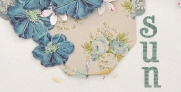 Anja: Layout &quot;Happy Moments&quot; - Tolles sommerliches Layout von Anja.