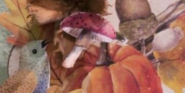 Kerstin: Herbstliches Wandbild - Schönes, dekoratives Wandbild von Kerstin.