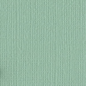 Bazzill Cardstock 12x12 Grüntöne - Aqua (Canvas)