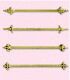 K & Company Metal Art - La Boutique Hanging Rods gold