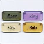 BUG Embellishments - Word Tiles Cat/Katze