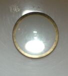 SNL - Lupe Clear Magnifiers with Gold Trim 22mm