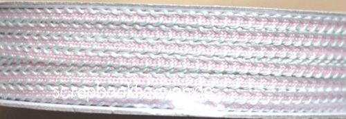 CRI Soft Pink with Mint Braid (BND0096)