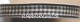CRI Tolles Band auf einer Rolle - 3/8" Black & Cream Gingham