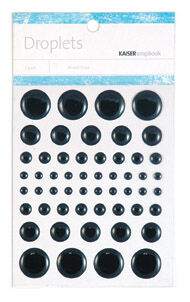 KSC Sticker - Droplets black