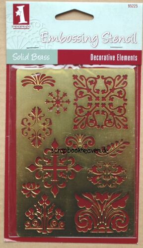 IKD Embossingschablone Decorative Elements
