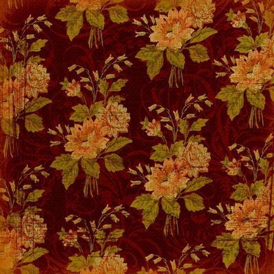 K & Company Papier- Bailey Collection Brown Floral