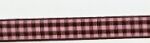 CRI Ribbon Pink-Brown Gingham 3/8" (BND0098)