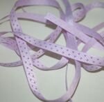 SRH - Grosgrain 3/8" Little Purple Hearts (BND0249)