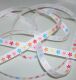 SRH - Grosgrain 3/8" Multi Flowers White (BND0251)