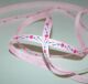 SRH - Grosgrain 3/8" Flower Garland Pink (BND0250)