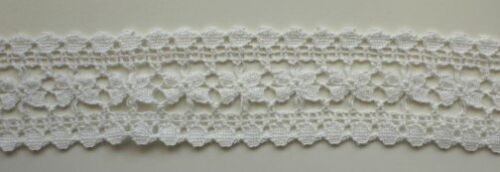 SRH Ribbon - Grobe Spitze Weiss 40 mm (SPZ0023)