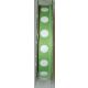 HYL Ribbon Grosgrain Green Big Dots 10mm