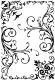 CTY Stempelgummi - Flourish Frame