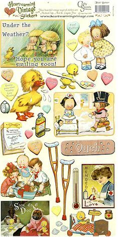 CRS Vintage Sticker - Feel Better