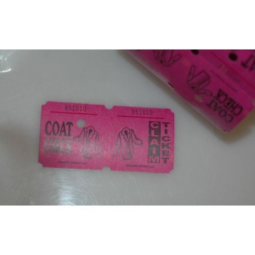 ADL Ticket Coat Check Pink