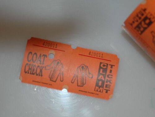 ADL Ticket Coat Check Orange