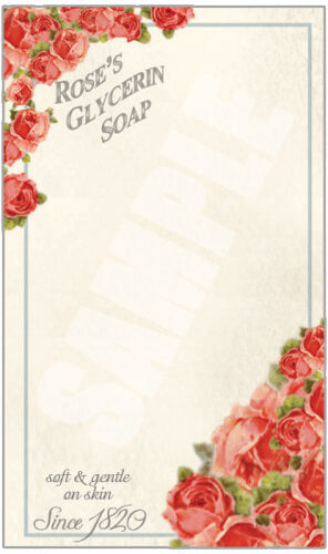 MF Notepad - Roses Glycerin Soap