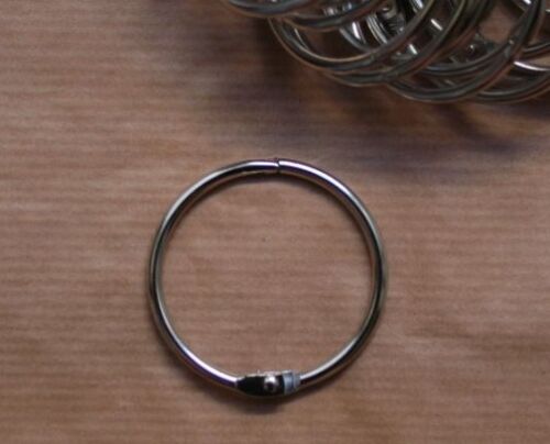 SRH Buchringe / Klappringe / Schlüsselringe / Heftringe 38 mm Innendurchmesser