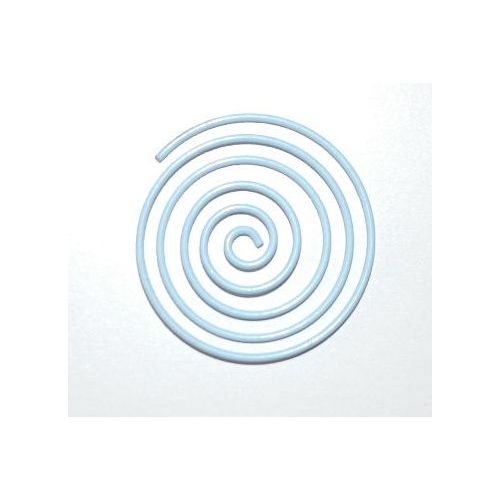 CRM Paperclips Circle Light Blue