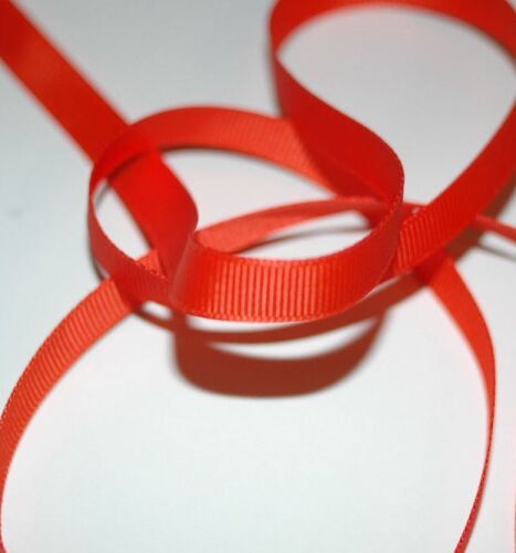 SRH Ribbon - Grosgrain 3/8" - Autumn Orange