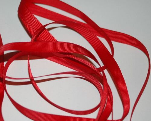 SRH Ribbon - Grosgrain 3/8 - Red