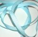 SRH Ribbon - Grosgrain 3/8" - Light Blue mit white Dots