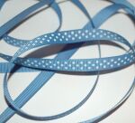 SRH Ribbon - Grosgrain 3/8" - Porcelain Blue mit...