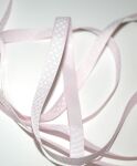 SRH Ribbon - Grosgrain 3/8" - Icy Pink mit white Dots