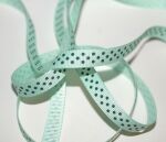 SRH Ribbon - Grosgrain 3/8" - Pastel Green mit teal...