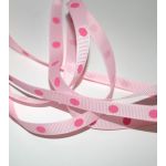 SRH Ribbon - Grosgrain 3/8" - Pearl Pink mit hot...