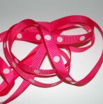 SRH Ribbon - Grosgrain 3/8" - Shocking Pink mit...