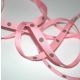 SRH Ribbon - Grosgrain 3/8" - Pink mit turftan Big Dots