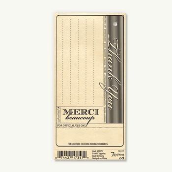 7G Vintage Tags - 97% Complete™ Tags: Thank You (small)