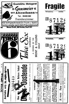 PRY Stempelgummi - Ephemera 1