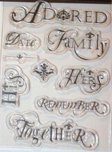 DLSH Clear Stamps - Petite Words