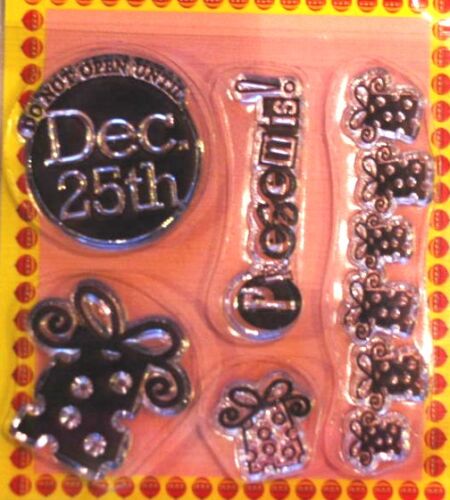 HRT Mini Clear Stamp Set - Dec 25th