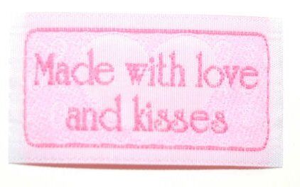 SRH Iron-On Made with love & kisses