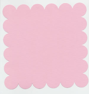 Bazzill Cardstock 12"x12" Rot- und Rosatöne - Scalloped Emma