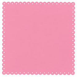 Bazzill Cardstock 12"x12" Rot- und Rosatöne - Eyelet Chablis