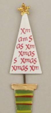 CCH Metal Art - Sticker Weihnachtsbaum Script