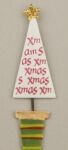 CCH Metal Art - Sticker Weihnachtsbaum Script